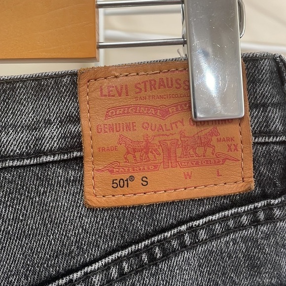 Levi's 501 - Slim denim jeans Black Wash - 24x28 - Picture 9 of 12